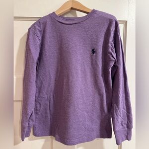 Polo Ralph Lauren Purple Long Sleeve Shirt